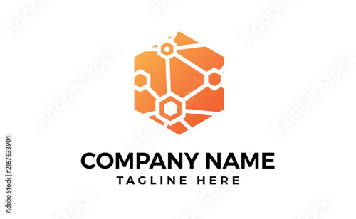 Digital Logo Design Premium Vector