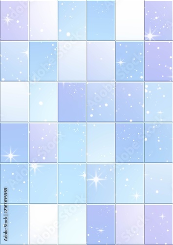 Abstract sky tile pattern background.