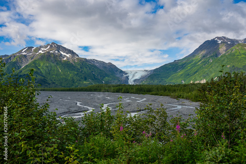 Exit Glacier Seward Alaska Outlook