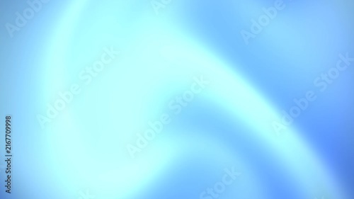 Soft blue abstract motion background, smooth liquid wave gradient animation
