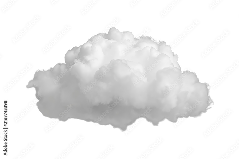 Obraz premium Small Soft White Cumulus Cloud