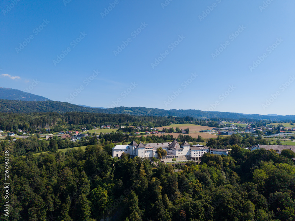 Fototapeta premium Wernberg Castle in Carinthia, Austria