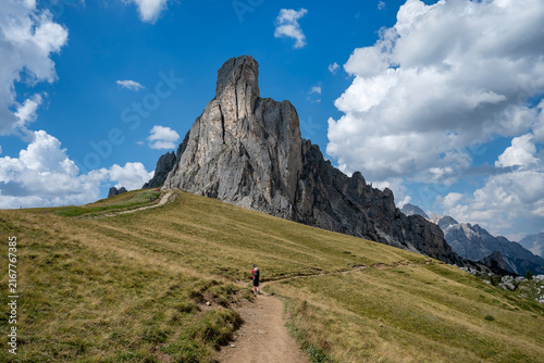 Ra Gusela- Passo Giau- Dolomites- Eastern Alps. Italy.