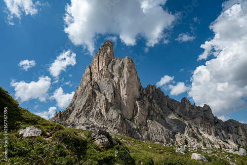 Ra Gusela- Passo Giau- Dolomites- Eastern Alps. Italy.