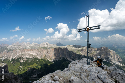 Piz da Lech (or Piz da Lech de Boè) is a peak in the Dolomites with a height of 2,911 m above sea level. Dolomites, Alps, Italy