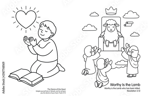 Child Praying to God