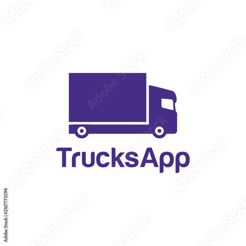 Trucks App Logo Vector Icons