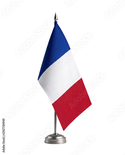 France Flag isolated background