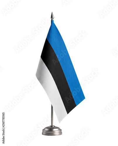 Estonia Flag isolated background