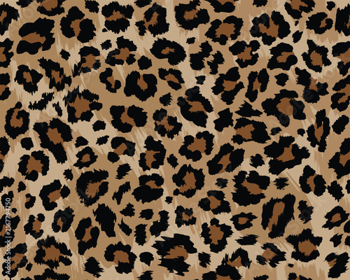 egzotik seamless repeating pattern hand drawn skin animal classic leopard