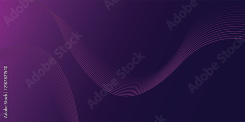 Abstract vibrant gradient line background vector. Futuristic style wallpaper with line distortion, wave, curved lines, colorful. Modern wallpaper design for backdrop, website, business, technology.