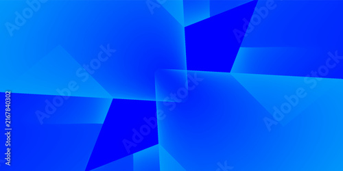 Blue geometric abstract backround. Vector illustration