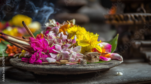 Balinese Temple Offering Canang