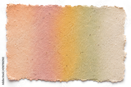 Handmade Paper Texture Sheet with Soft Pastel Color on Transparent Background