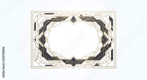 isolated white background, modern frame design for your works, text frame, image frame