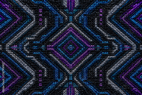 seamless pattern with colorful stars