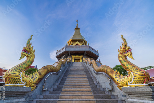 Canvas Print Wat Phothisomphon,  beautiful buddhist temple in Udon Thani Province, Thailand
