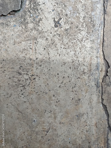 Old cement floor in Thailand