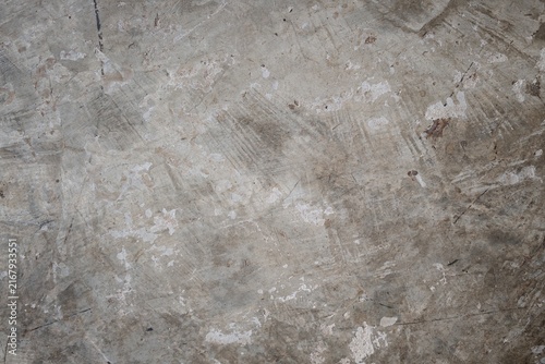 Old cement floor in Thailand