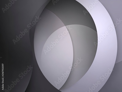 Minimalist Abstract White Paper Sculpture Form.