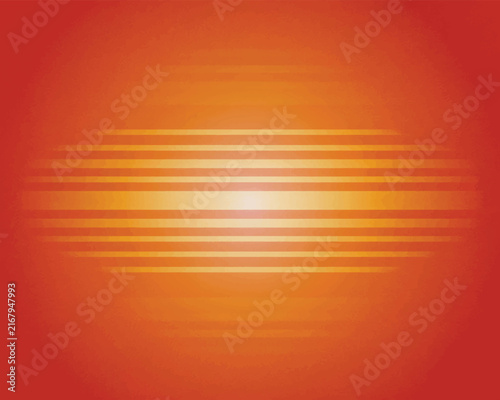 Abstract Orange and Yellow Wave Background with Glowing Gradient Light and Futuristic Vector Design