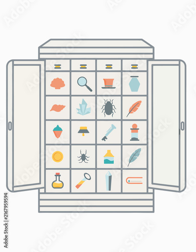 Colorful collection of office supplies and stationery items.