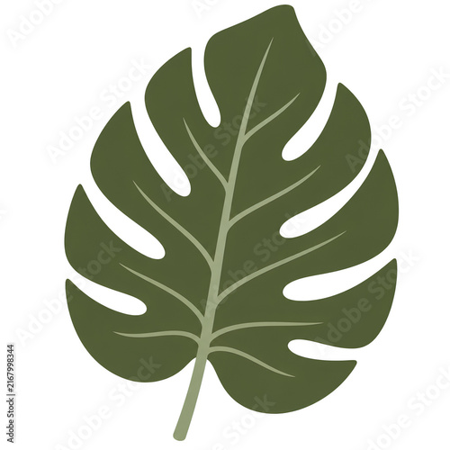 Modern Flat Leaves | Minimal Botanical Leaf Illustrations, Contemporary Foliage, Tropical & Organic Plant Elements, Modern Nature Clipart for Graphic Design, Branding, Posters & Creative Projects