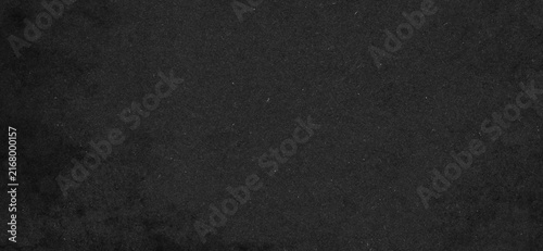 Black paper texture with fine fibers, subtle grain and matte appearance. Uniform dark background ideal for design, branding, presentations and elegant compositions.