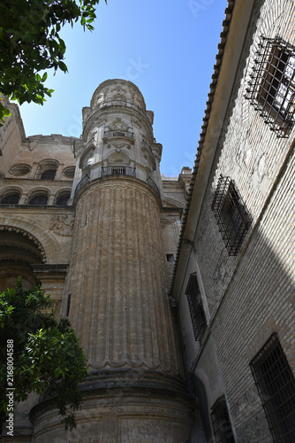 Die Kathedrale von Málaga im südspanischen Málaga - bedeutendes Renaissance- und Barock Bauwerk, Spanien