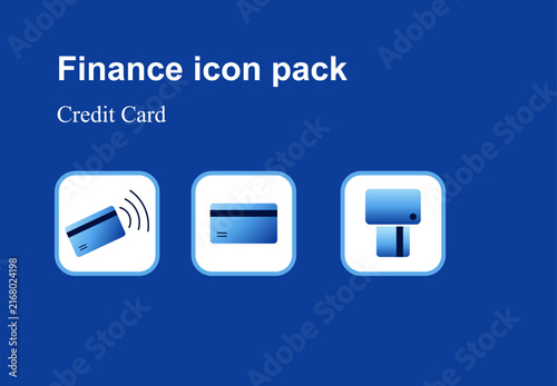 Credit Card Finance Icon Pack