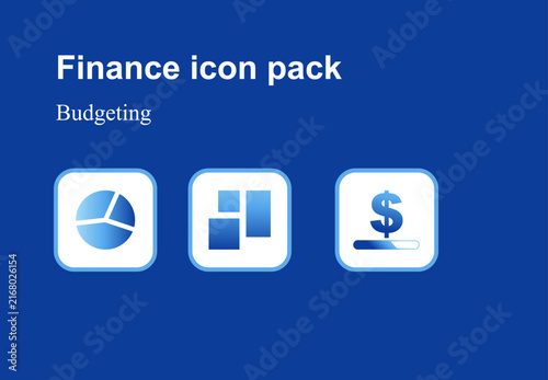 Budgeting Finance Icon Pack