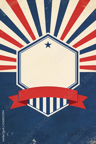 vintage american flag