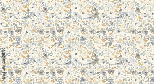 Vintage vector eps colorful seamless floral pattern