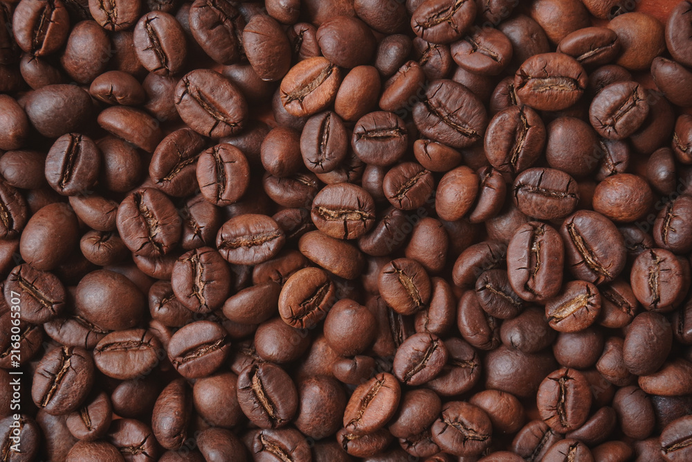 Fototapeta premium coffee beans background