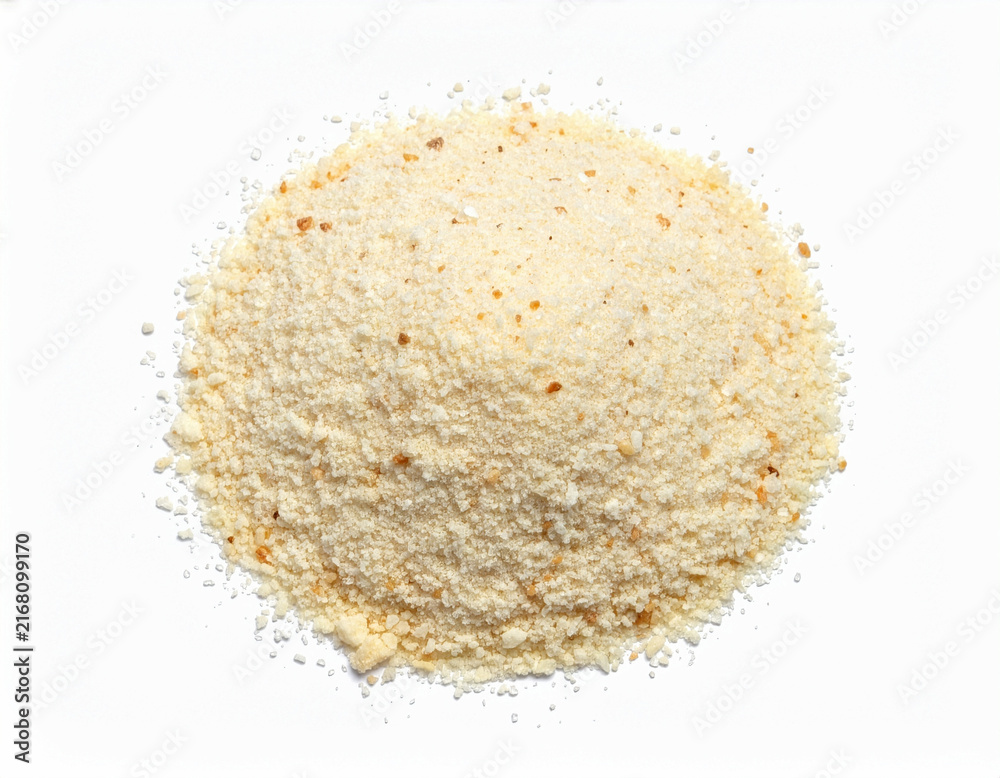 Fototapeta premium Garlic Powder Isolated on White