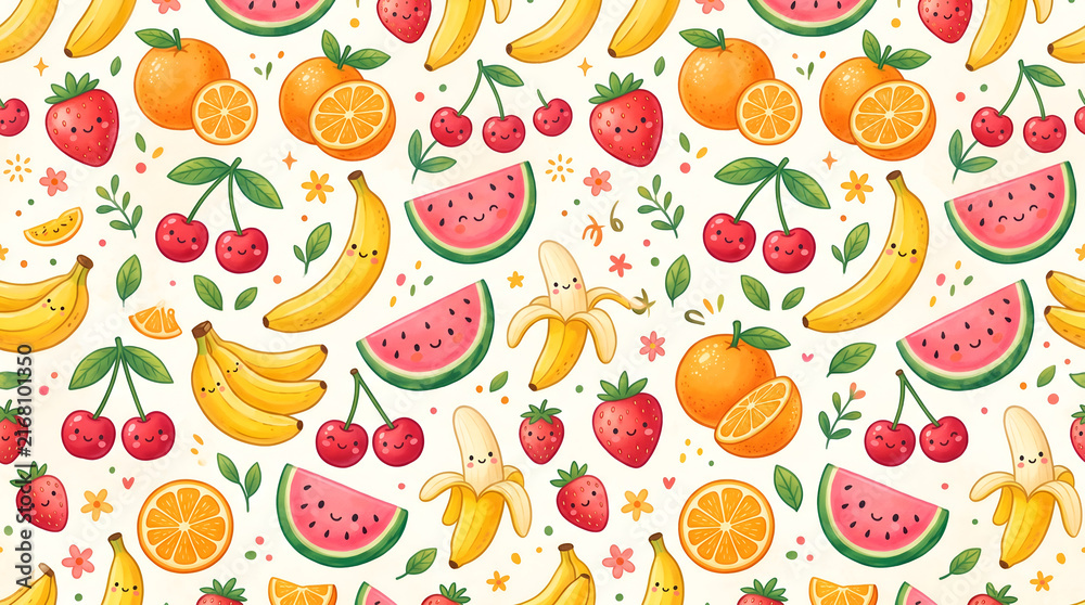 fruit seamless pattern
