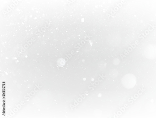 Winter Snow Particles Overlay PNG