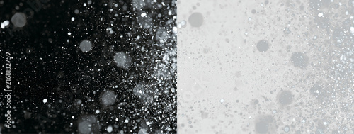 Snow Storm Particle Overlay PNG