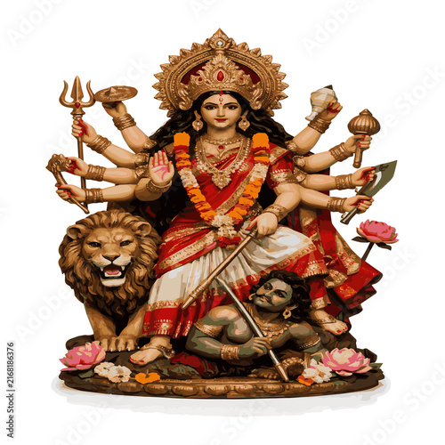 Obraz na plátně hindu god of the lord