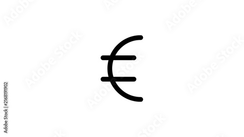 A collection of linear icons representing dollar concepts Dollar set of web icons in line style. 