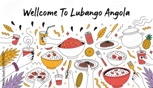 Welcome to Lubango Angola, traditional food and drinks