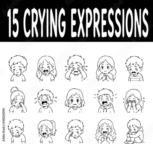 Crying expressions