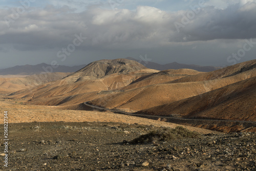 Konstfotografi Fuerteventura Gebirge