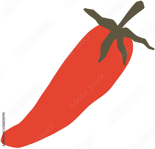 Peperoncino Chili Illustration