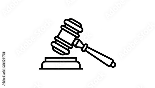 Judge Gavel Icon Transparent Background