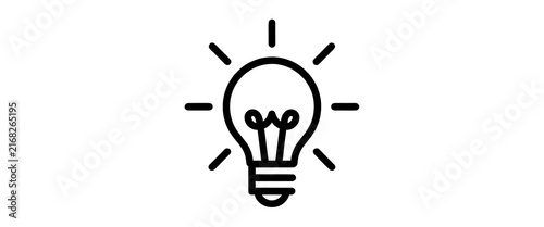 Lightbulb Icon Transparent Background