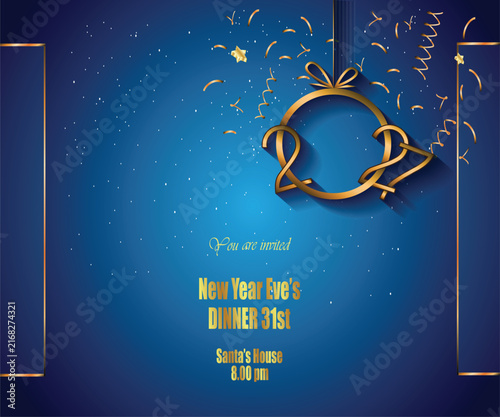 2027 Happy new year background banner for your seasonal invitations festive posters.