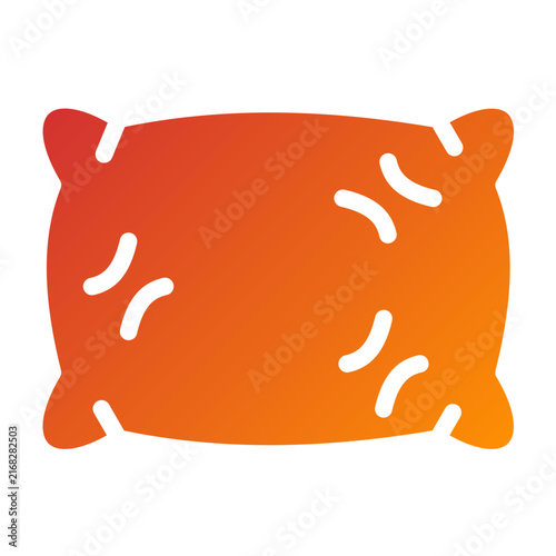Pillow Line Icon Style