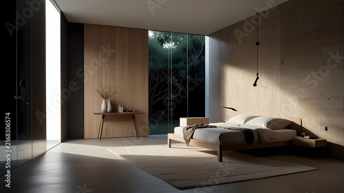 Latest trends in modern and minimalist style interior decoration.