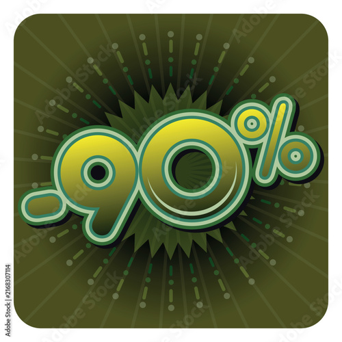 Percentage discount for sales period